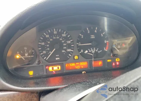 2002 BMW 325 I z USA, uszkodzony, nr VIN WBAAN37401ND48742